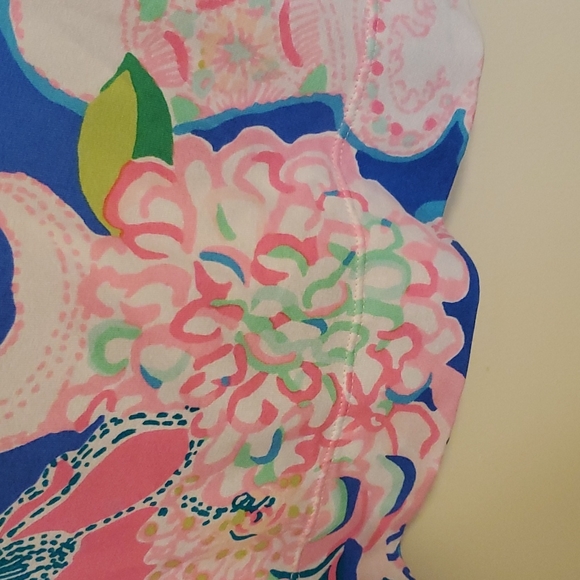 Lilly Pulitzer Sophie dress sz L Peony For Your Thoughts - Picture 7 of 8